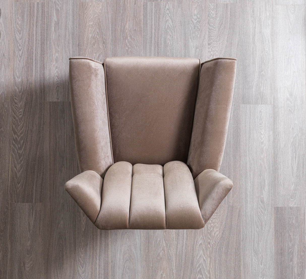 Merida Coffee Velvet Chair from Nova Furniture - Luna Furniture