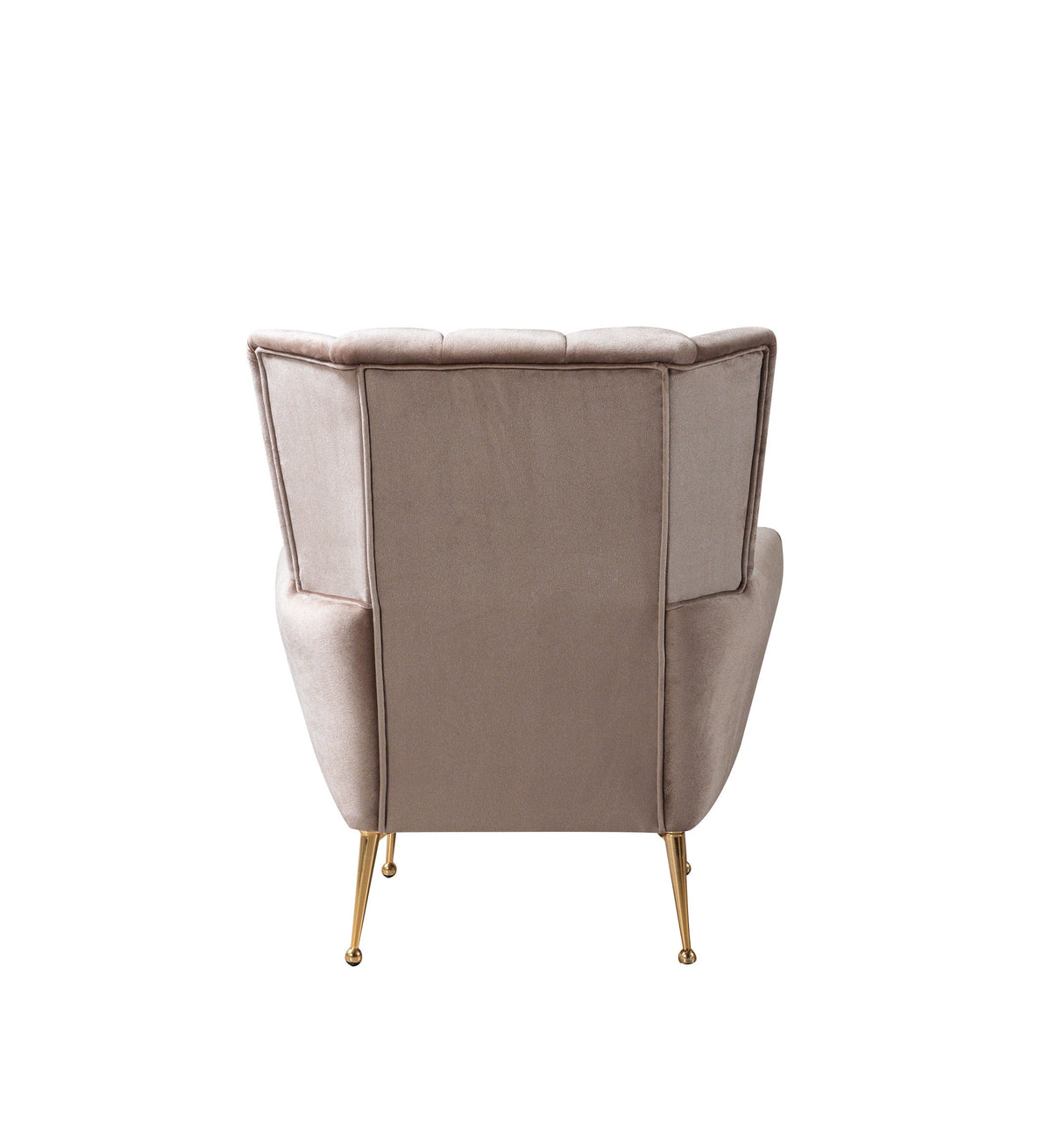 Merida Coffee Velvet Chair from Nova Furniture - Luna Furniture