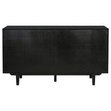 Middleton Black 4-Door Sideboard with Dual Drawers from Coaster - Luna Furniture