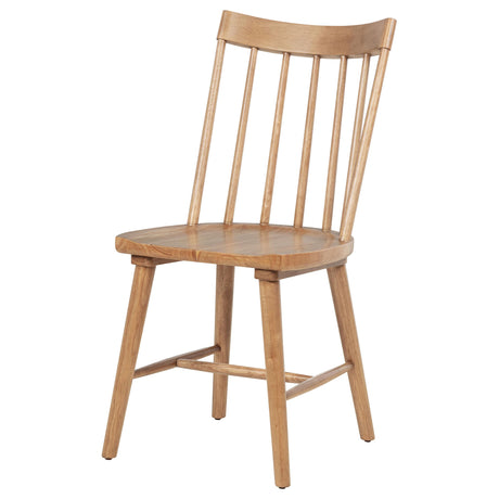 Middleton Brown Solid Wood Dining Side Chair, Set of 2 from Coaster - Luna Furniture
