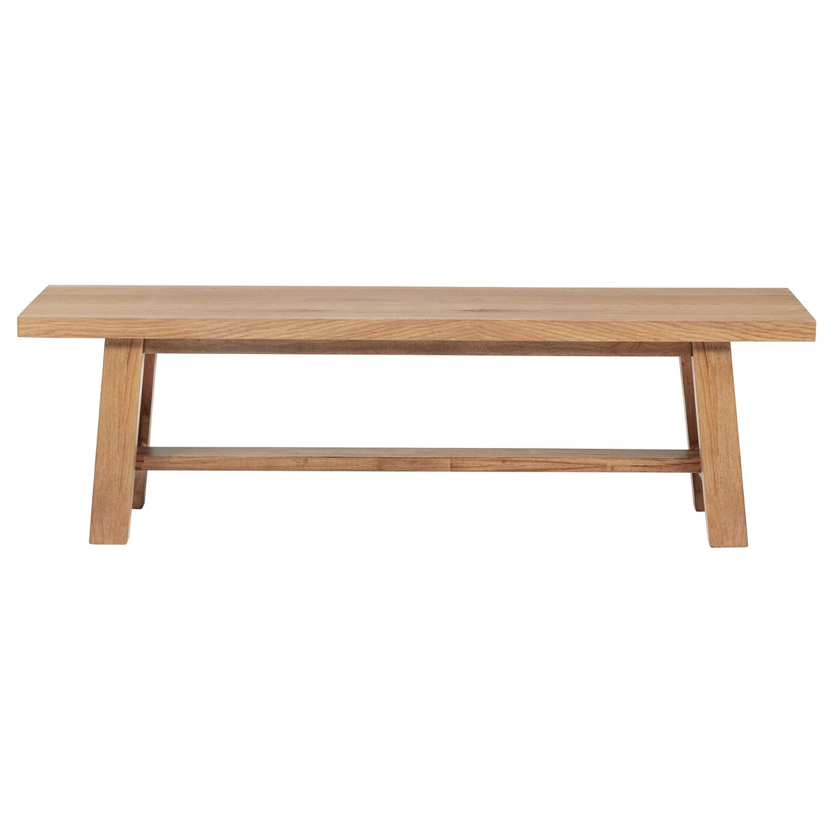 Middleton Natural Brown Wood Backless Dining Bench from Coaster - Luna Furniture