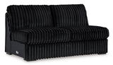 Midnight-Madness Onyx 3-Piece Double Chaise Sectional from Ashley - Luna Furniture