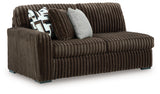Midnight-Madness Chocolate Left-Arm Facing Sofa from Ashley Furniture - Luna Furniture