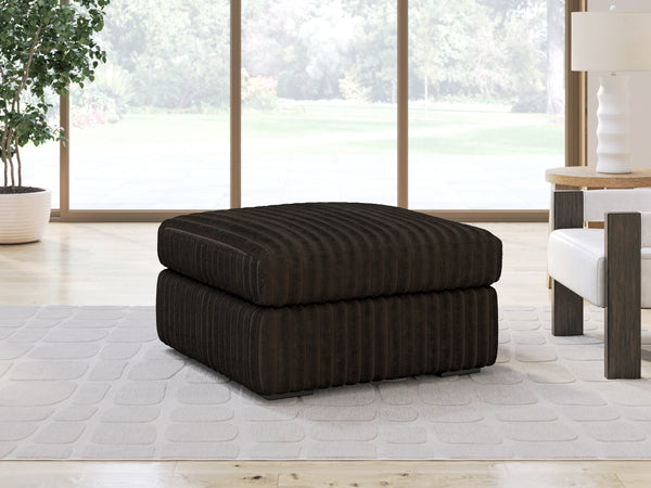 Midnight-Madness Chocolate Ottoman