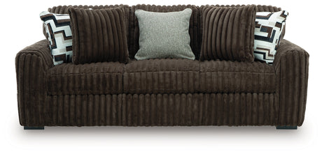 Midnight-Madness Chocolate Sofa from Ashley - Luna Furniture