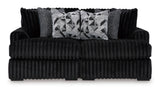 Midnight-Madness Onyx 2-Piece Oversized Double Chaise from Ashley - Luna Furniture