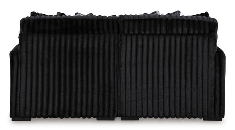 Midnight-Madness Onyx 2-Piece Oversized Double Chaise from Ashley - Luna Furniture