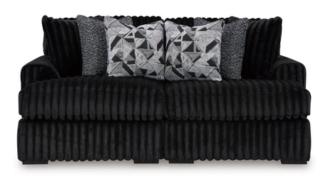 Midnight-Madness Onyx 2-Piece Oversized Double Chaise from Ashley - Luna Furniture