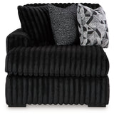 Midnight-Madness Onyx Left-Arm Facing Corner Chaise from Ashley - Luna Furniture