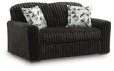 Midnight-Madness Onyx Loveseat from Ashley - Luna Furniture