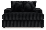 Midnight-Madness Onyx Oversized Chaise from Ashley - Luna Furniture