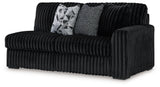 Midnight-Madness Onyx Right-Arm Facing Sofa from Ashley - Luna Furniture
