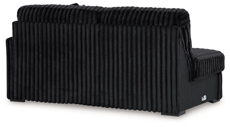 Midnight-Madness Onyx Right-Arm Facing Sofa from Ashley - Luna Furniture