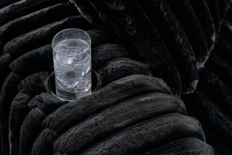 Midnight-Madness Oversized Chaise and Oversized Accent Ottoman from Ashley - Luna Furniture