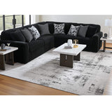 Midnight-Madness Onyx 3-Piece Sectional from Ashley - Luna Furniture