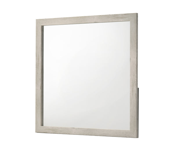Millie Whitewash Dresser Mirror (Mirror Only)