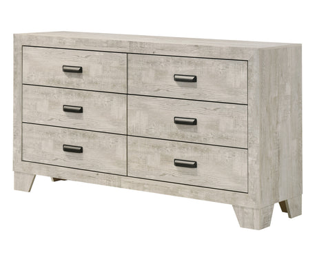 Millie Whitewash Panel Bedroom Set from Crown Mark - Luna Furniture