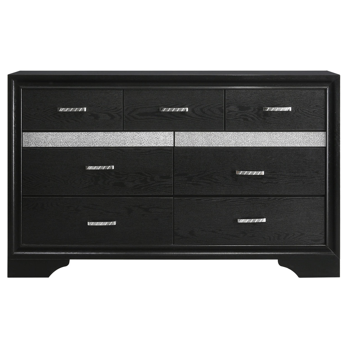 Miranda Black 4-Piece Full Bedroom Set from Coaster - Luna Furniture