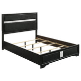 Miranda Black 5-Piece Eastern King Bedroom Set from Coaster - Luna Furniture