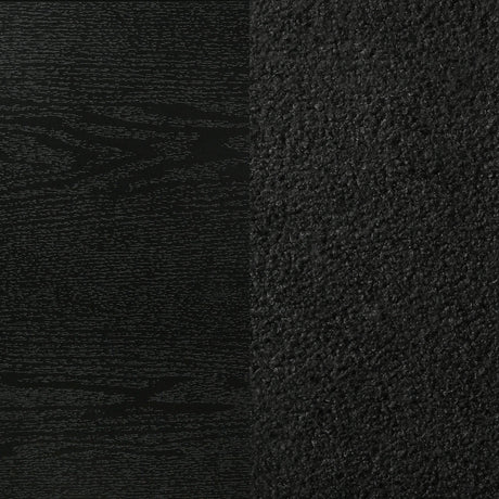 Miranda Black 55-inch Upholstered Twin Panel Bed from Coaster - Luna Furniture