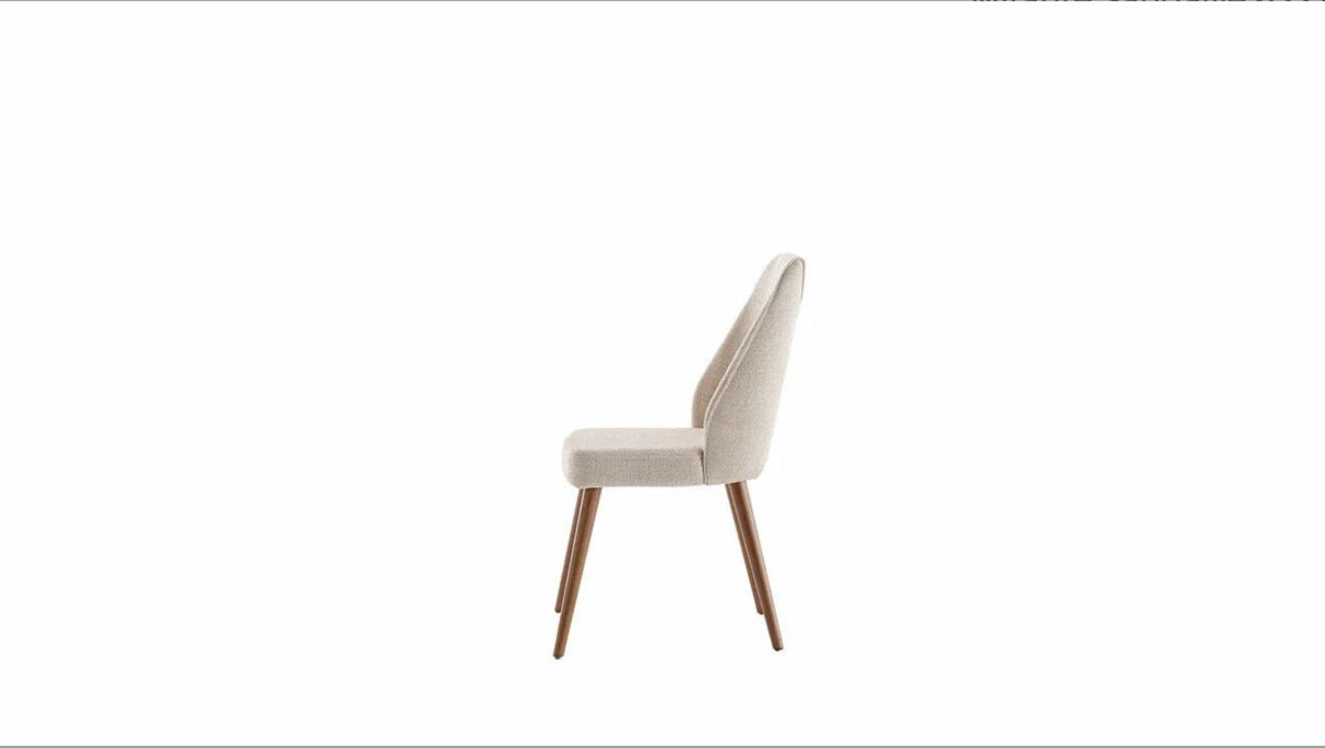 Mirante Cream Dining Chair from Bellona - Luna Furniture