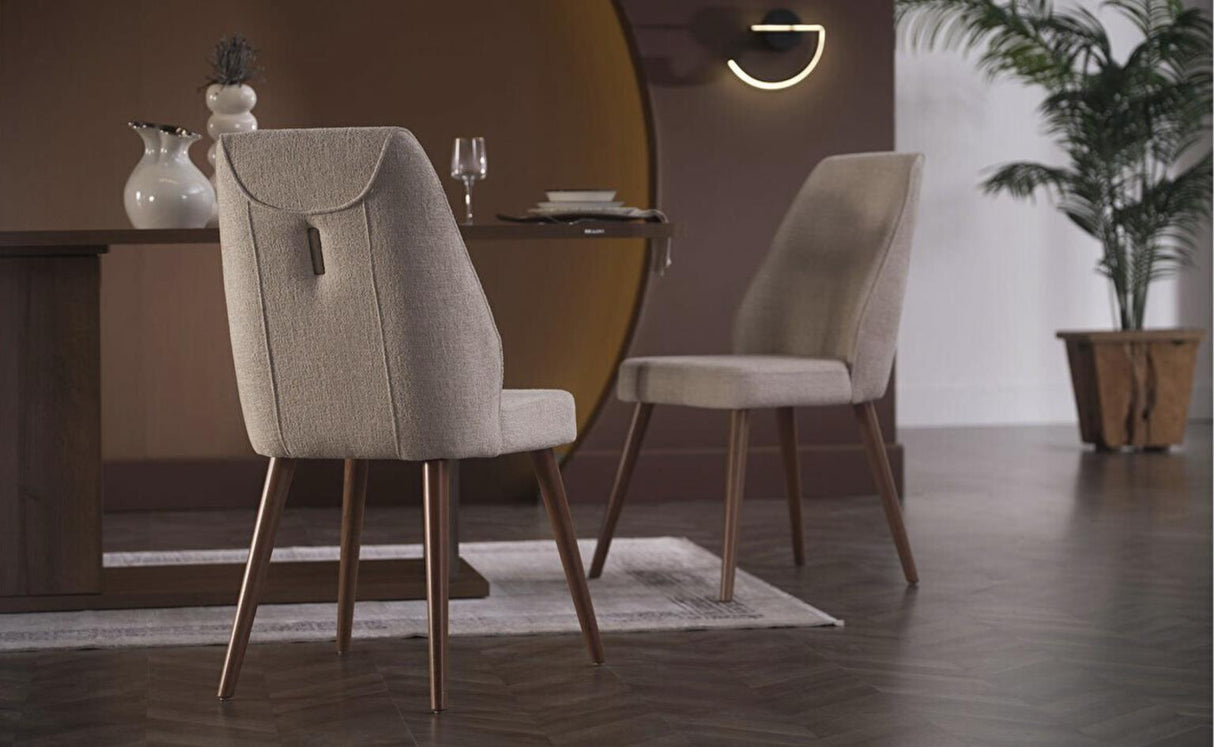 Mirante Cream Dining Chair from Bellona - Luna Furniture