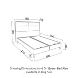 Mirante Cream Queen Lift Storage Bed from Bellona - Luna Furniture