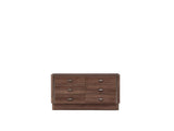 Mirante Walnut 6-Drawer Dresser from Bellona - Luna Furniture