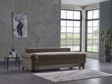 Mocca Koopsi Brown Sleeper Sofa from Bellona - Luna Furniture