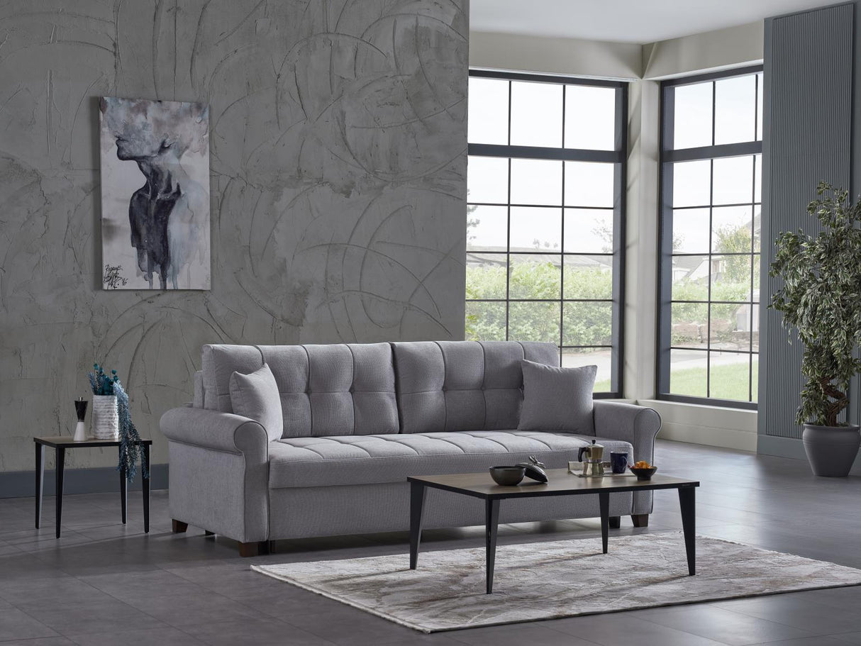 Mocca Koopsi Gray Living Room Set from Bellona - Luna Furniture