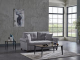 Mocca Koopsi Gray Living Room Set from Bellona - Luna Furniture