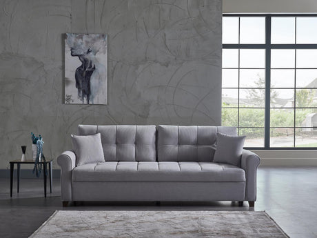 Mocca Koopsi Gray Living Room Set from Bellona - Luna Furniture