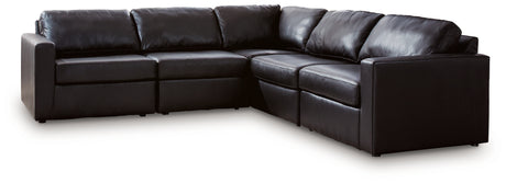 ModMax II Black 5-Piece Sectional from Ashley - Luna Furniture