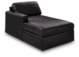ModMax II Black Left-Arm Facing Corner Chaise from Ashley - Luna Furniture