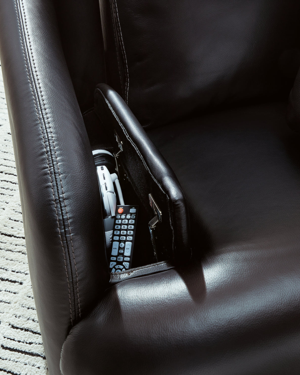 ModMax II Black Swivel Glider Recliner from Ashley - Luna Furniture