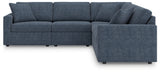 Modmax 5-Piece Sectional with Recliner in Ink from Ashley - Luna Furniture