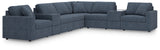 Modmax 8-Piece Sectional with Ottoman in Ink from Ashley - Luna Furniture
