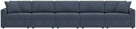 Modmax Blue 5-Piece Sectional from Ashley - Luna Furniture