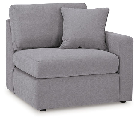 Modmax Granite 3-Piece Sectional Sofa, 2-Piece Sectional Loveseat and Swivel Glider Recliner from Ashley - Luna Furniture