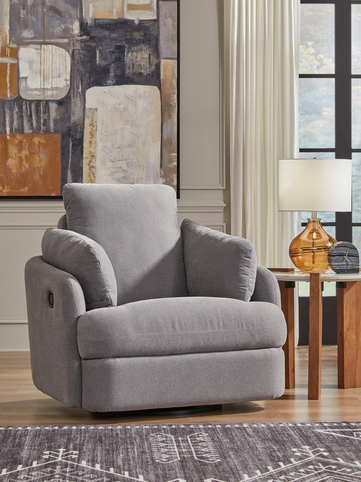 Modmax Granite 3-Piece Sectional Sofa, 2-Piece Sectional Loveseat and Swivel Glider Recliner from Ashley - Luna Furniture