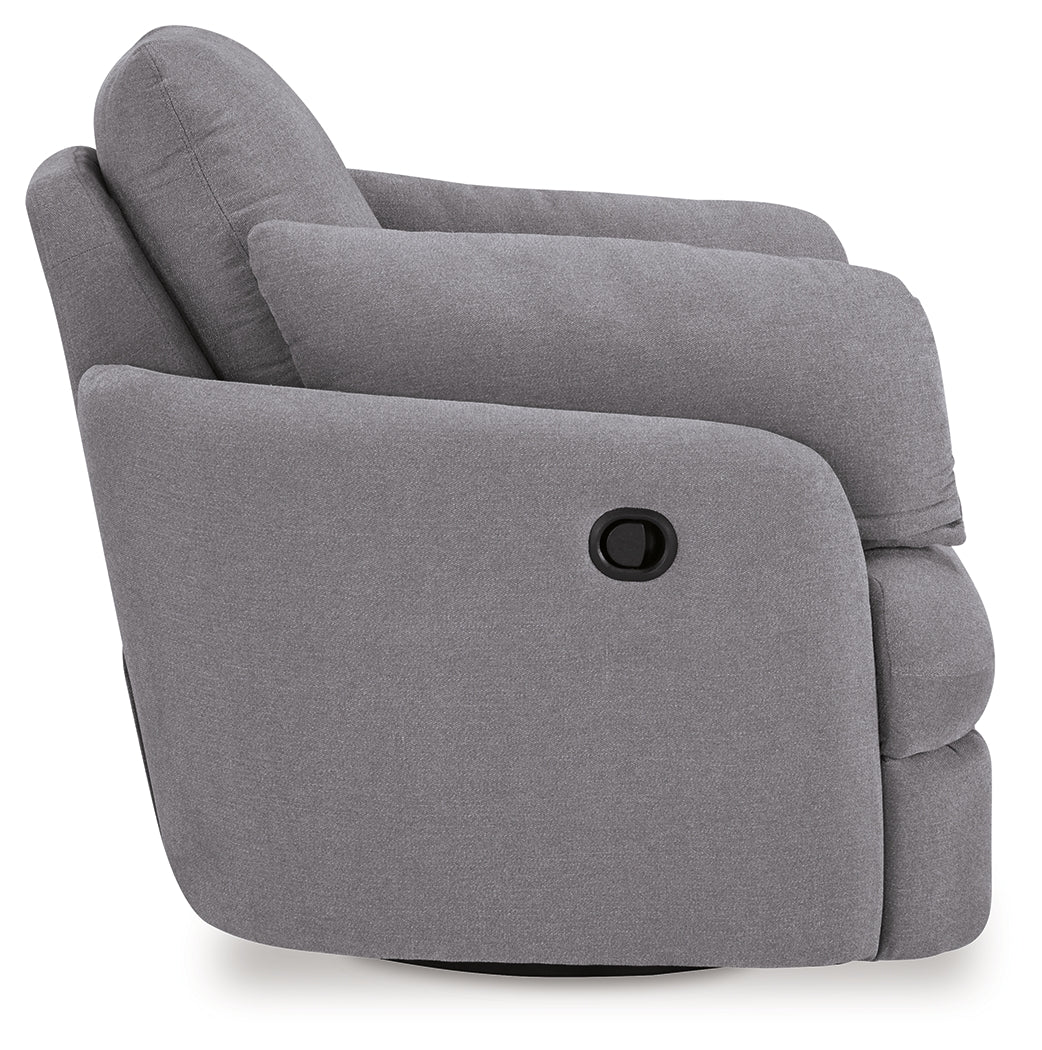 Modmax Granite 3-Piece Sectional Sofa, 2-Piece Sectional Loveseat and Swivel Glider Recliner from Ashley - Luna Furniture
