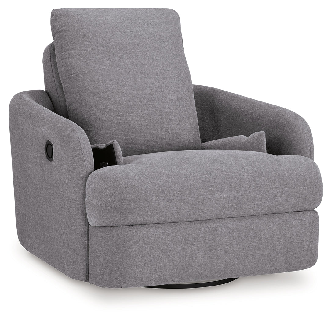 Modmax Granite 3-Piece Sectional Sofa, 2-Piece Sectional Loveseat and Swivel Glider Recliner from Ashley - Luna Furniture