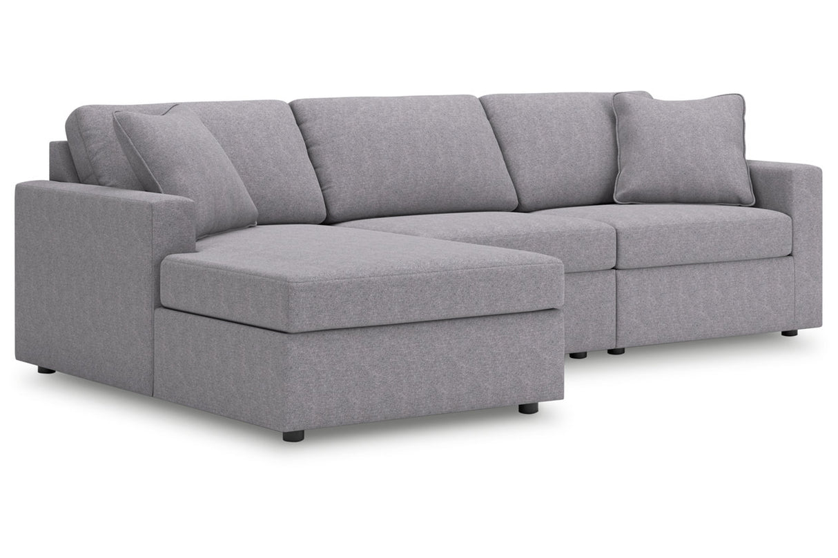 Modmax Granite 3-Piece Sectional with Chaise from Ashley - Luna Furniture