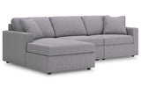 Modmax Granite 3-Piece Sectional with Chaise from Ashley - Luna Furniture