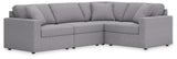 Modmax Granite 4-Piece Sectional from Ashley - Luna Furniture