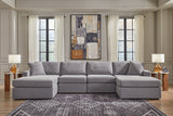 Modmax Granite 4-Piece Sectional with Chaise from Ashley - Luna Furniture