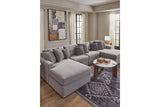 Modmax Granite 4-Piece Sectional with Chaise from Ashley - Luna Furniture