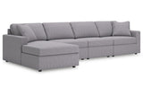 Modmax Granite 4-Piece Sectional with Chaise from Ashley - Luna Furniture
