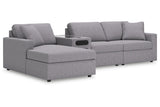 Modmax Granite 4-Piece Sectional with Chaise from Ashley - Luna Furniture