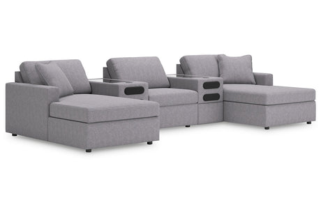 Modmax Granite 5-Piece Sectional from Ashley - Luna Furniture